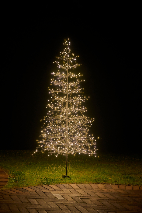 Ljusträd Gran  1568 LED m/blink 180 cm Stemning